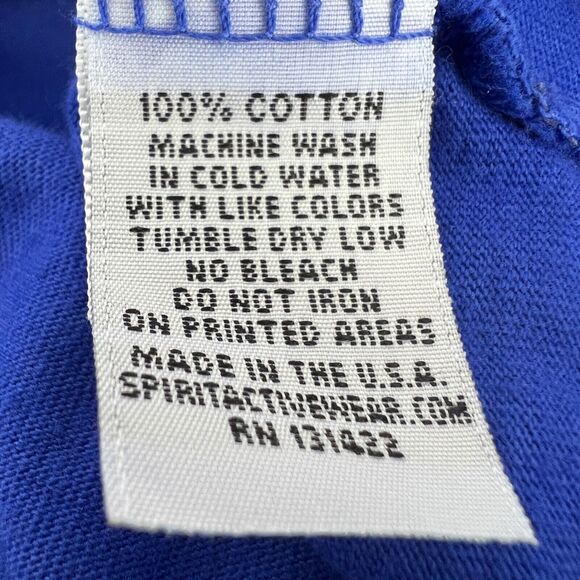 Spirit Jersey Sea Pines Hilton Head Large Print Blue Red Size XS - Picture 7 of 8